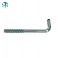 High quality Metal Building carbon steel zinc plated l anchor bolt